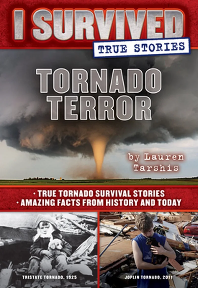 Tornado Terror de Scholastic – photo du livre