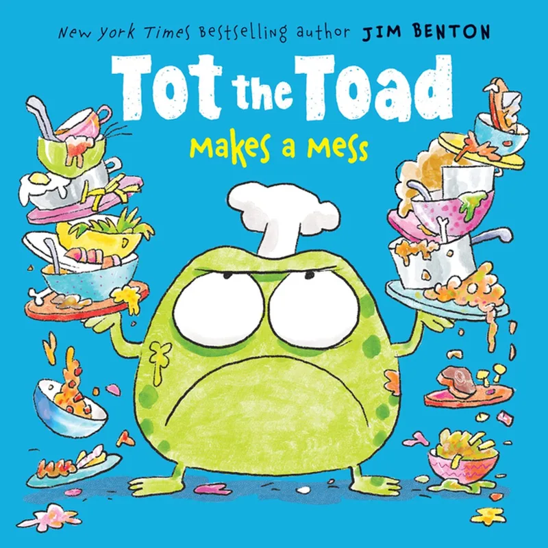Tot the Toad Makes a Mess von Scholastic – Buchfoto