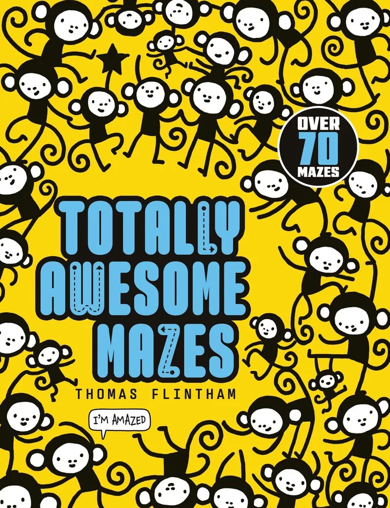 Totally Awesome Mazes fra Scholastic – billede af bogen