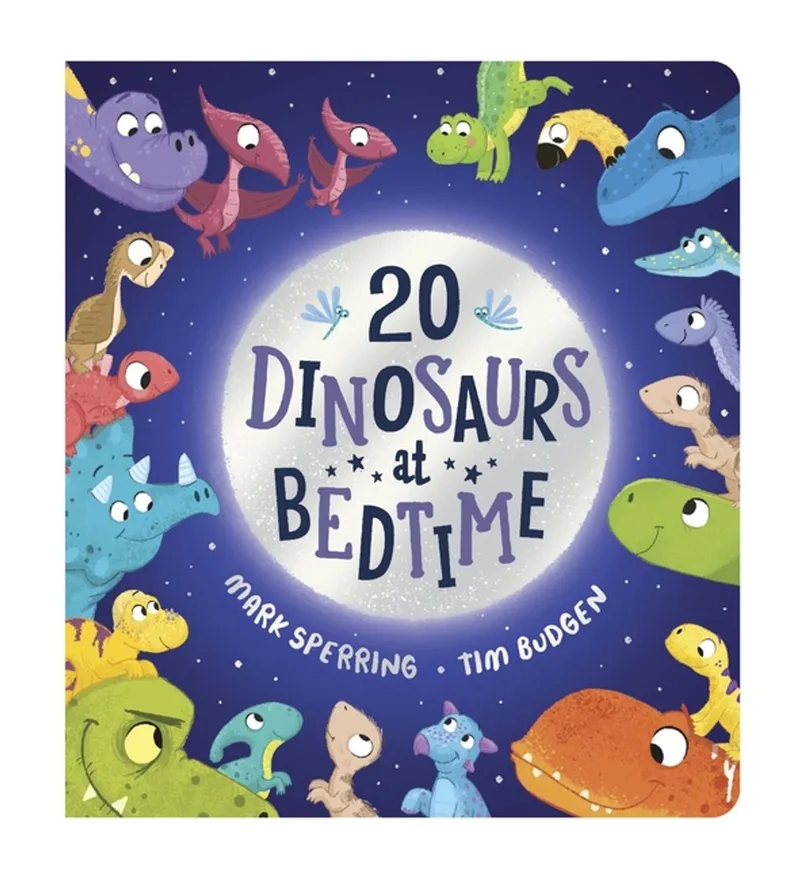 Twenty Dinosaurs at Bedtime von Scholastic – Buchfoto