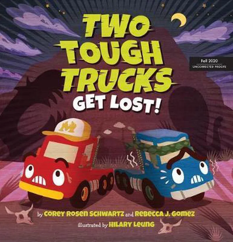 Two Tough Trucks Get Lost von Scholastic – Buchfoto