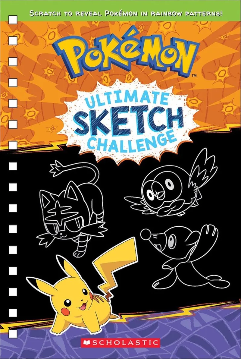 Ultimate Sketch Challenge (Pokemon) von Scholastic – Buchfoto