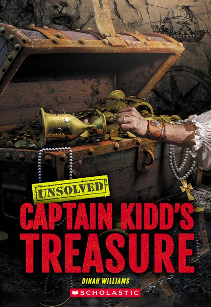 Unsolved- Captain Kidd's Treasure (Unsolved) fra Scholastic – billede af bogen