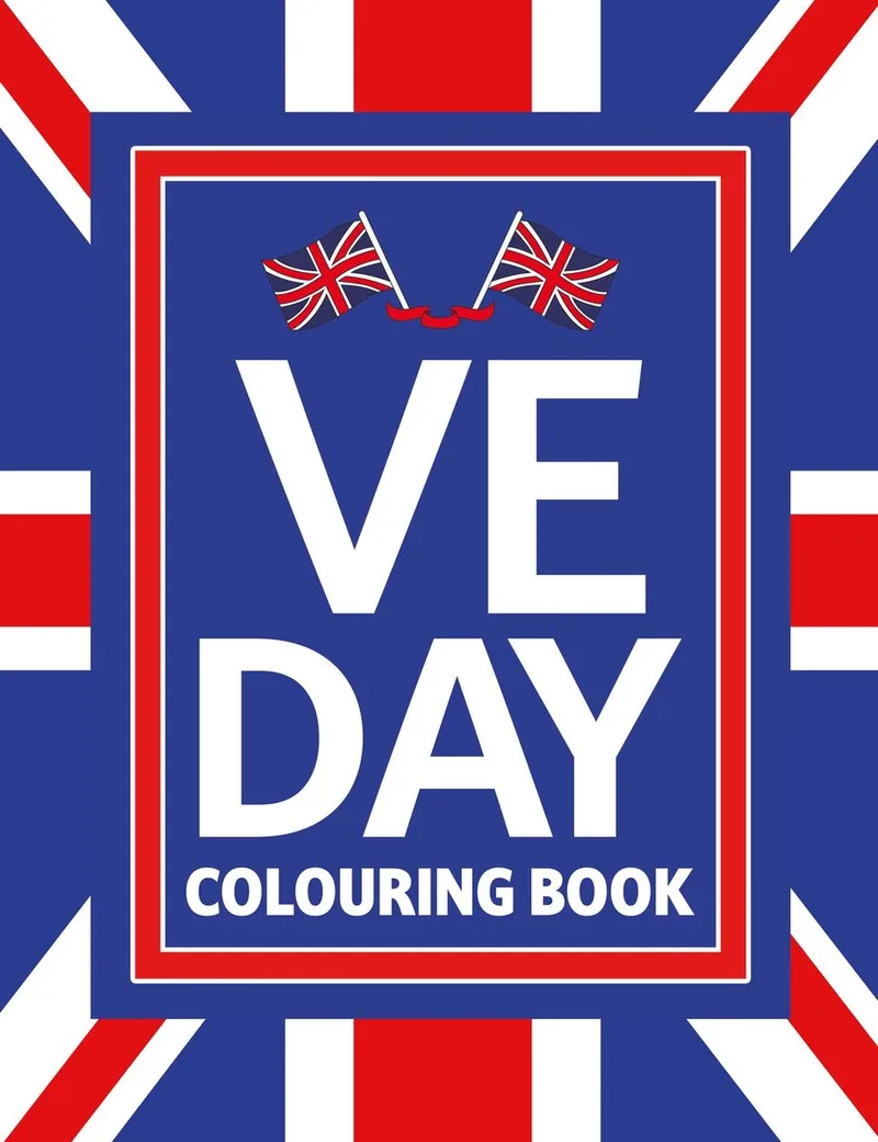 VE Day Colouring von Scholastic – Buchfoto