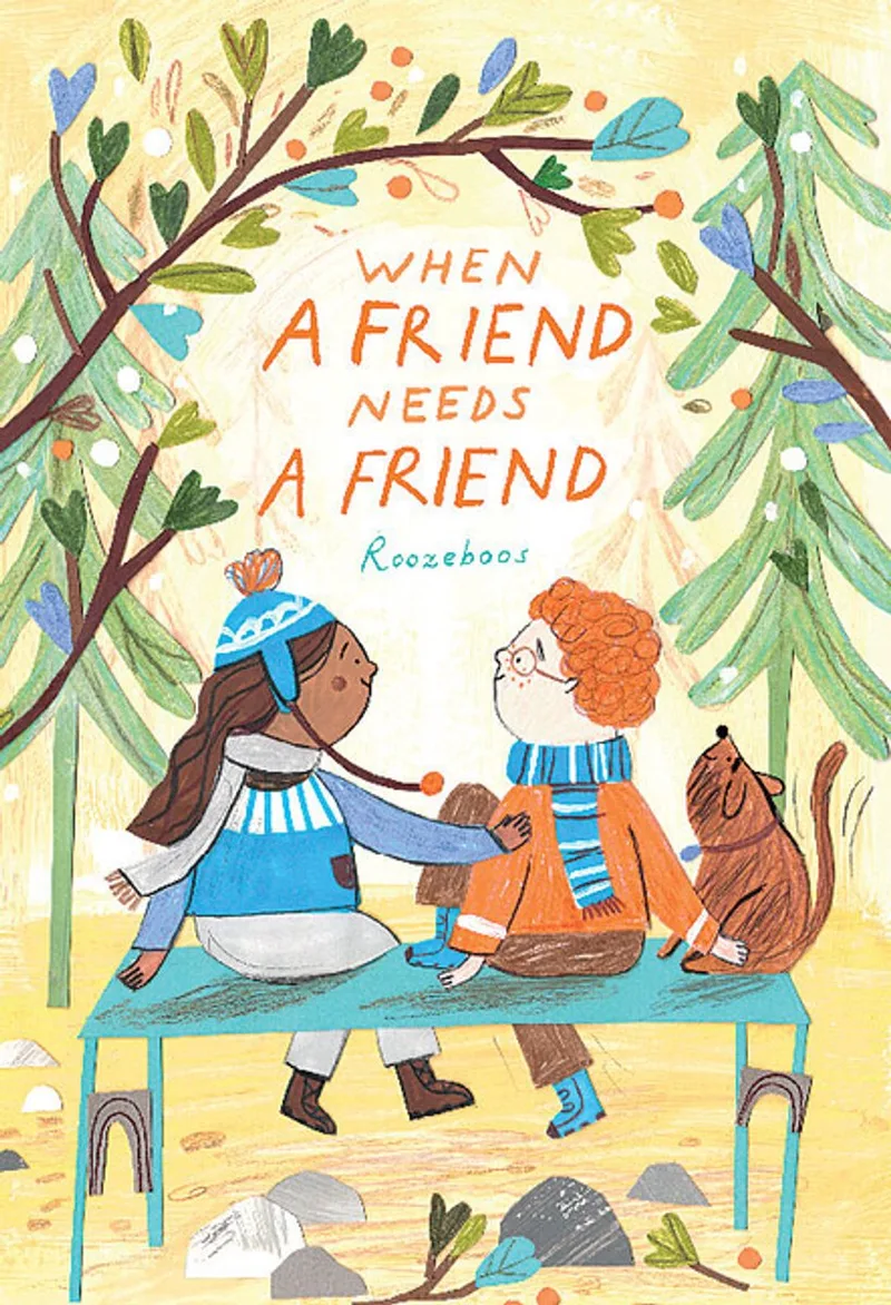 When a Friend Needs a Friend fra Scholastic – billede af bogen