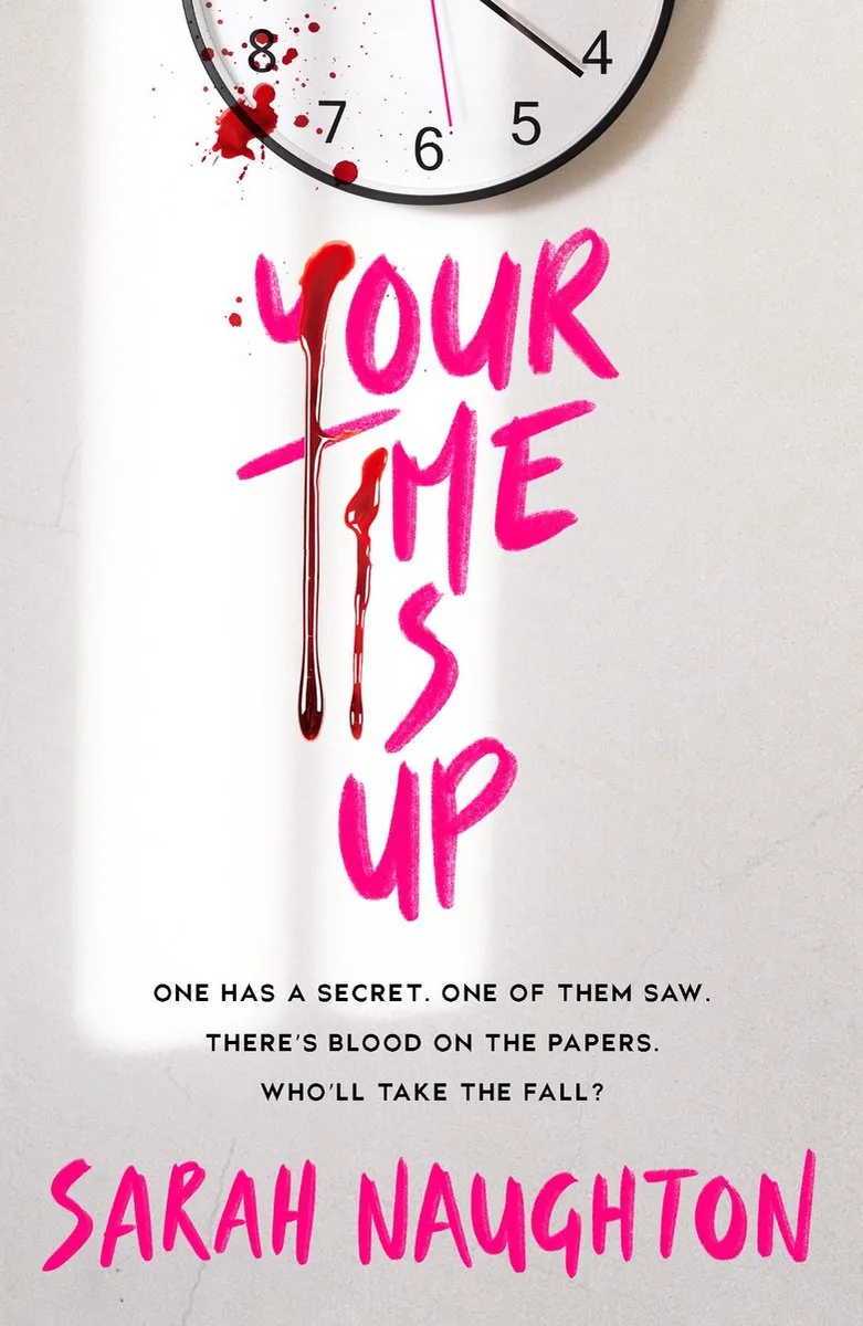 Your Time Is Up de Scholastic – photo du livre