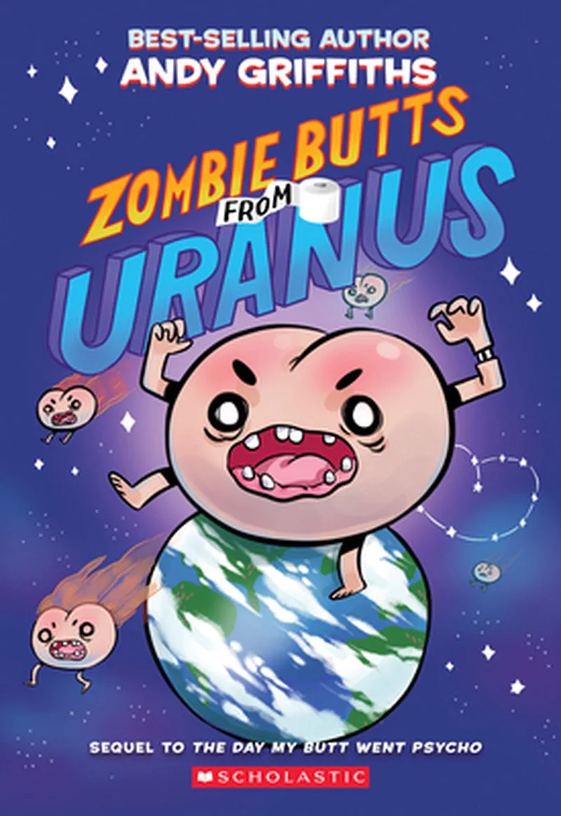 Zombie Butts from Uranus fra Scholastic – billede af bogen
