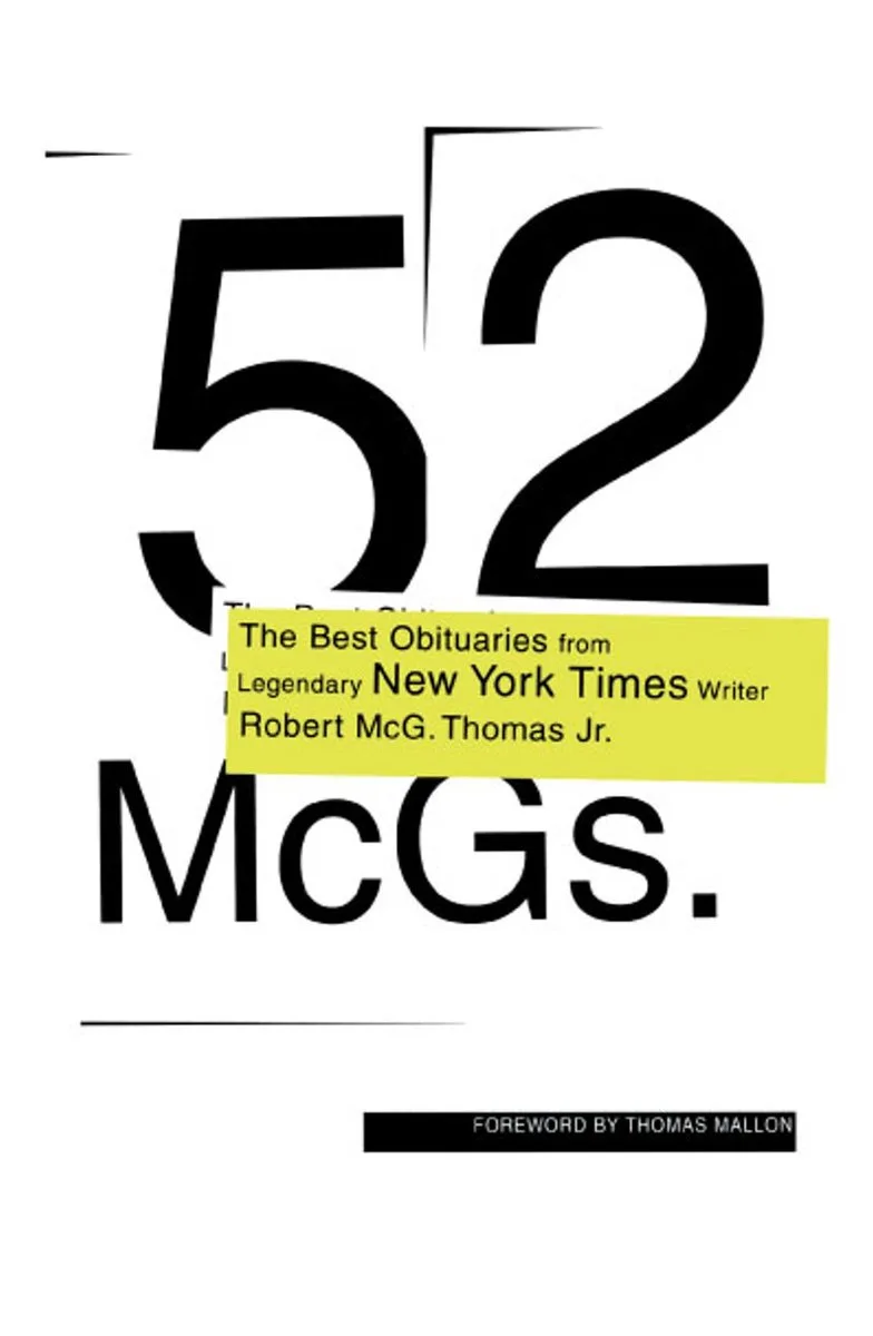 52 McGs. von Scribner – Buchfoto