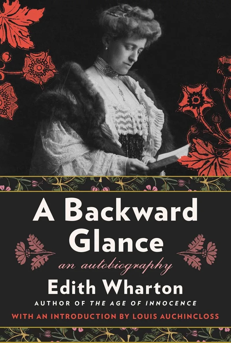 A Backward Glance de Scribner – photo du livre