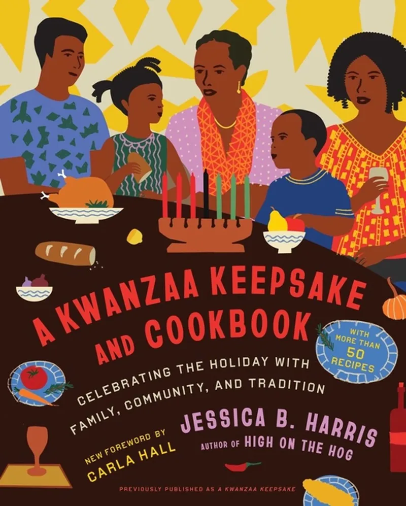 A Kwanzaa Keepsake and Cookbook van Scribner – boekfoto