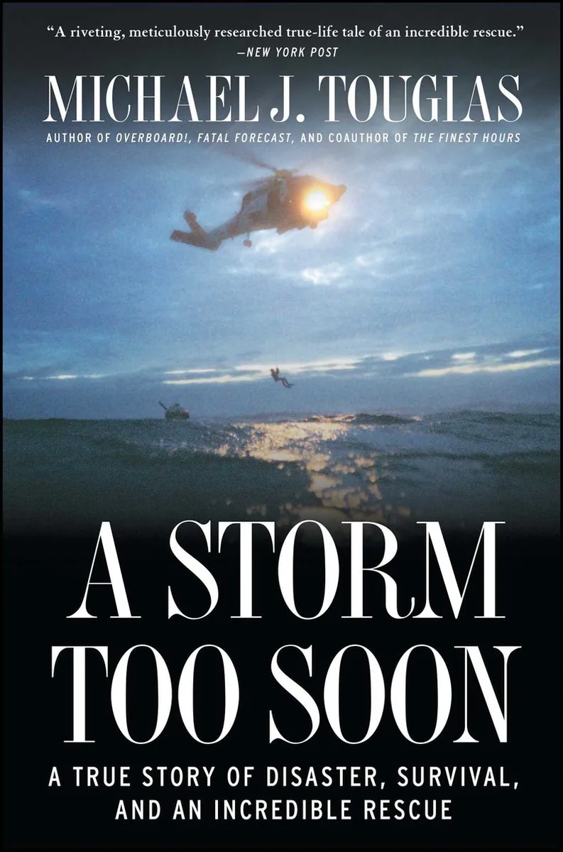 A Storm Too Soon van Scribner – boekfoto