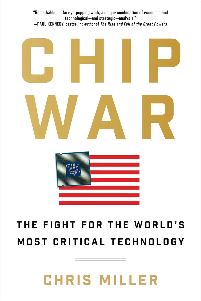 Chip War de Scribner – photo du livre