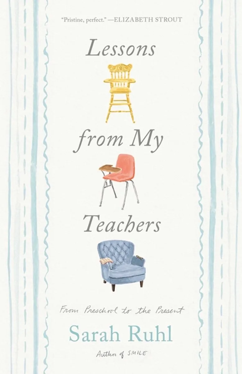 Lessons from My Teachers de Scribner – photo du livre