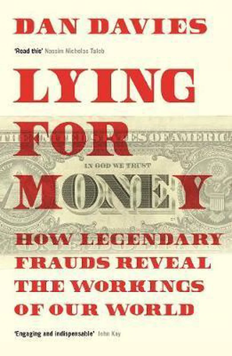 Lying for Money van Scribner – boekfoto