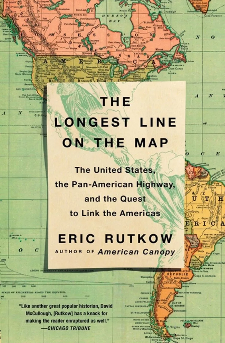 The Longest Line on the Map von Scribner – Buchfoto