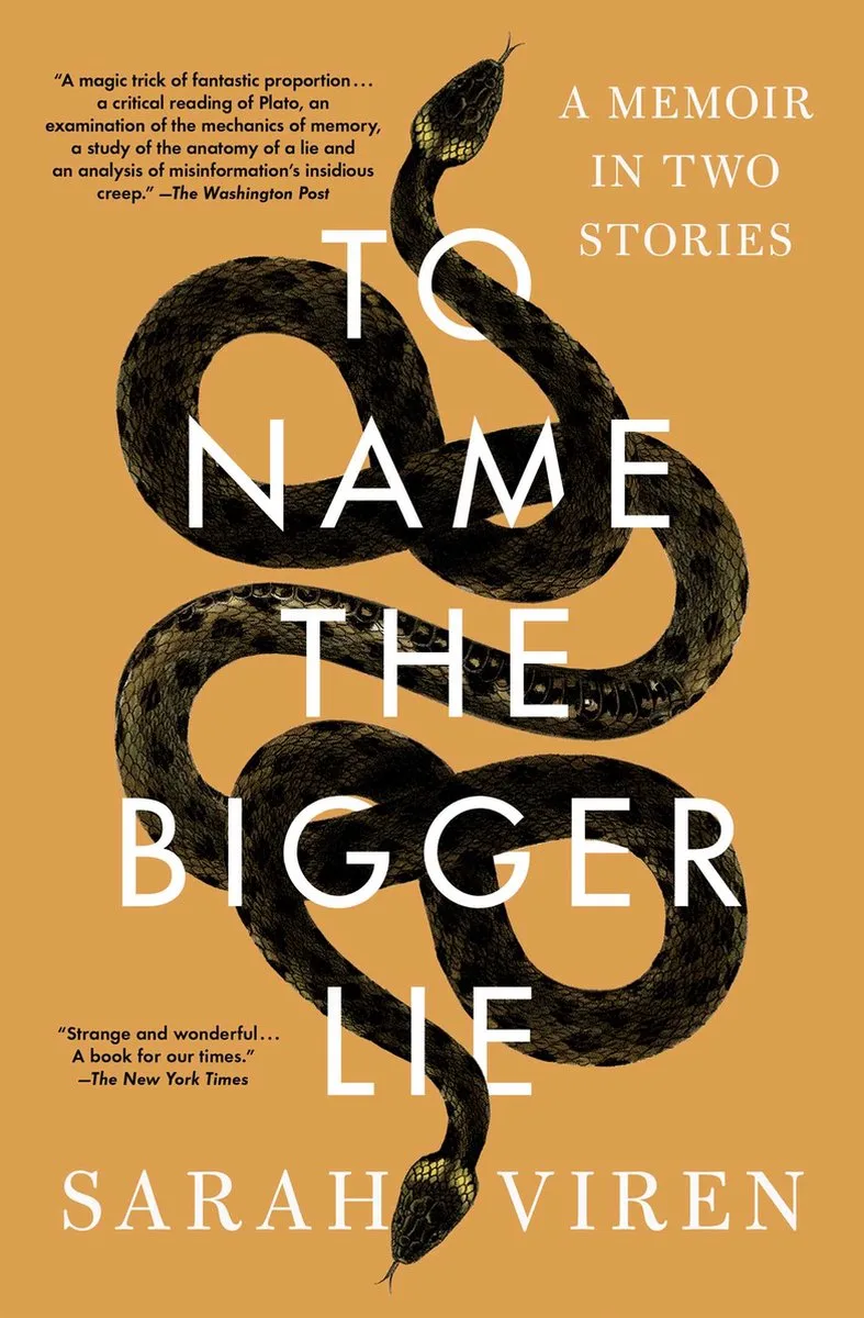 To Name the Bigger Lie von Scribner – Buchfoto