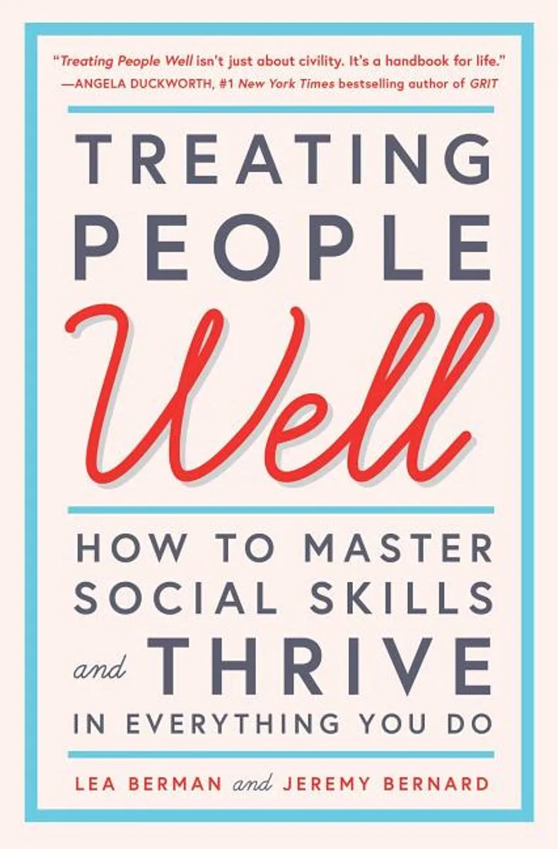 Treating People Well van Scribner – boekfoto