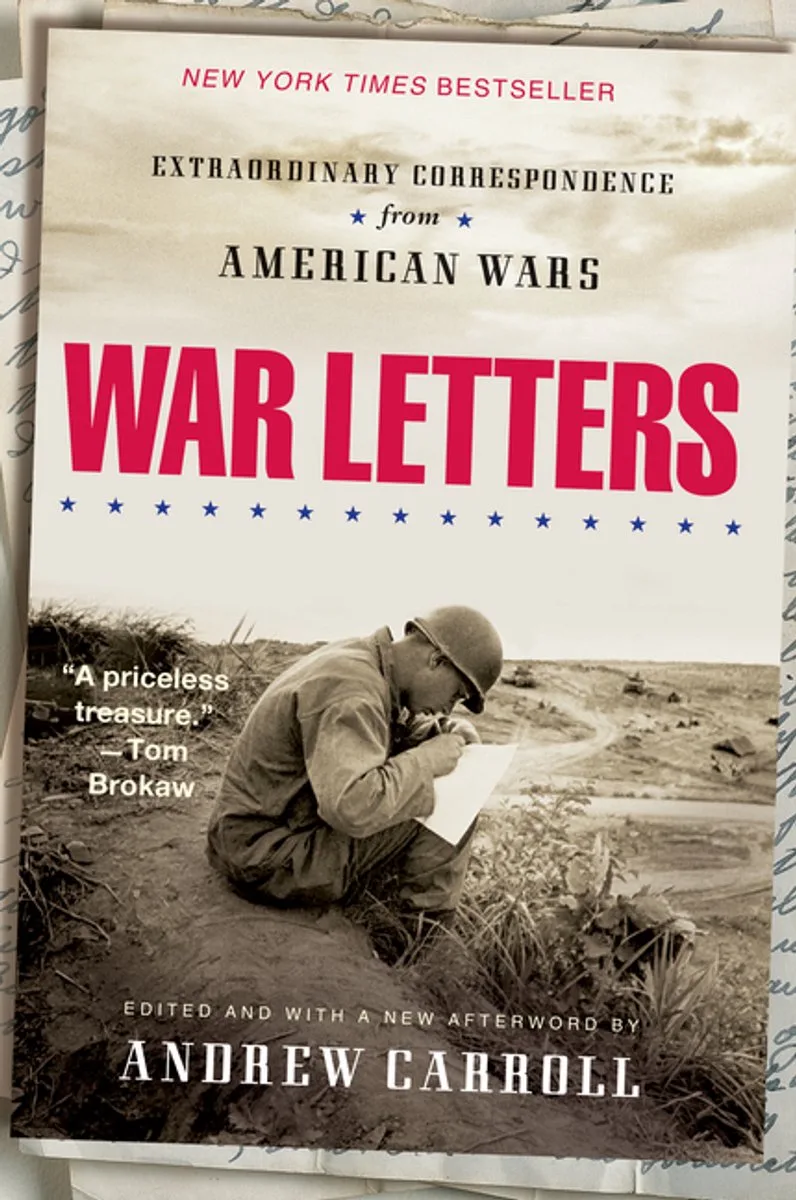 War Letters van Scribner – boekfoto