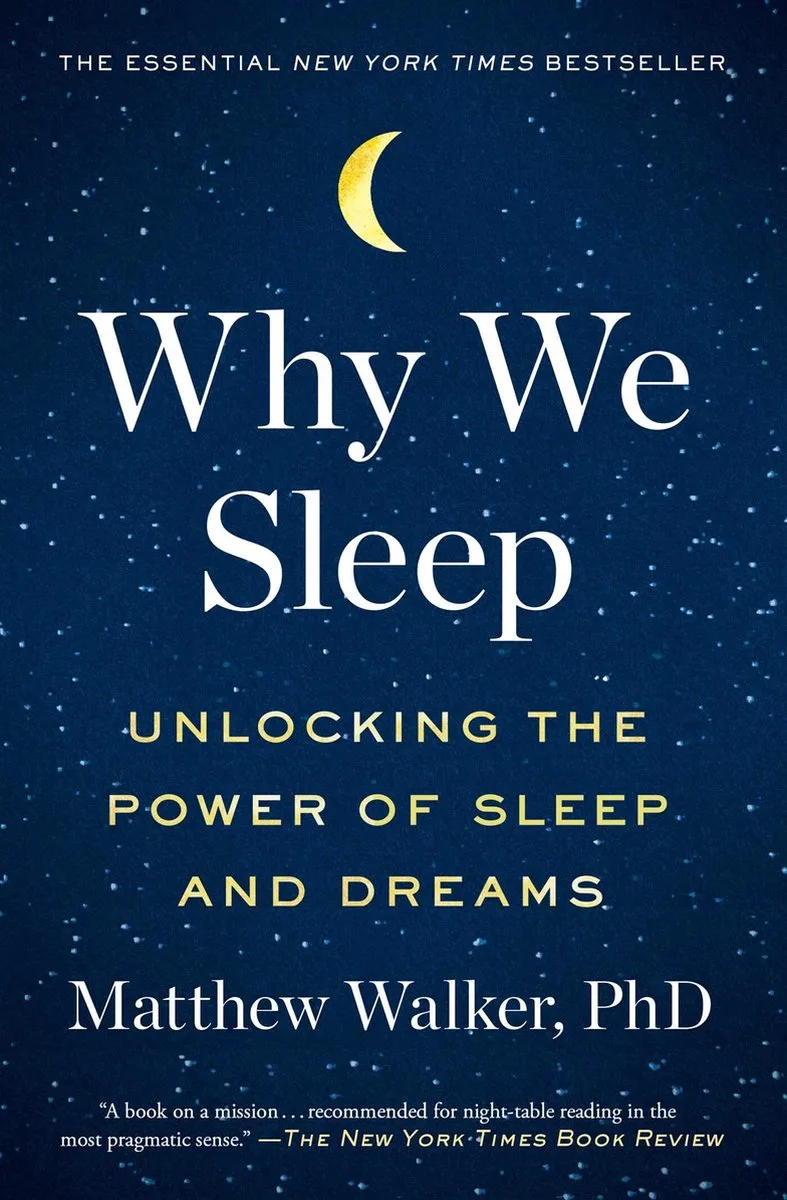 Why We Sleep de Scribner – photo du livre