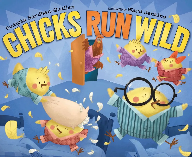 Chicks Run Wild fra Simon & Schuster Children's – billede af bogen