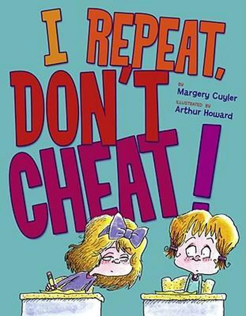 I Repeat, Don't Cheat! fra Simon & Schuster Children's – billede af bogen
