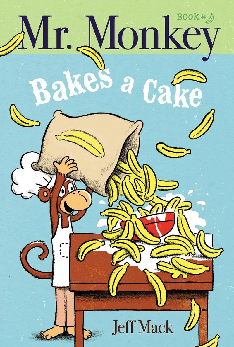 Mr. Monkey- Mr. Monkey Bakes a Cake fra Simon & Schuster Children's – billede af bogen