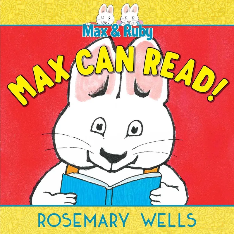 A Max and Ruby Adventure- Max Can Read! von Simon & Schuster – Buchfoto