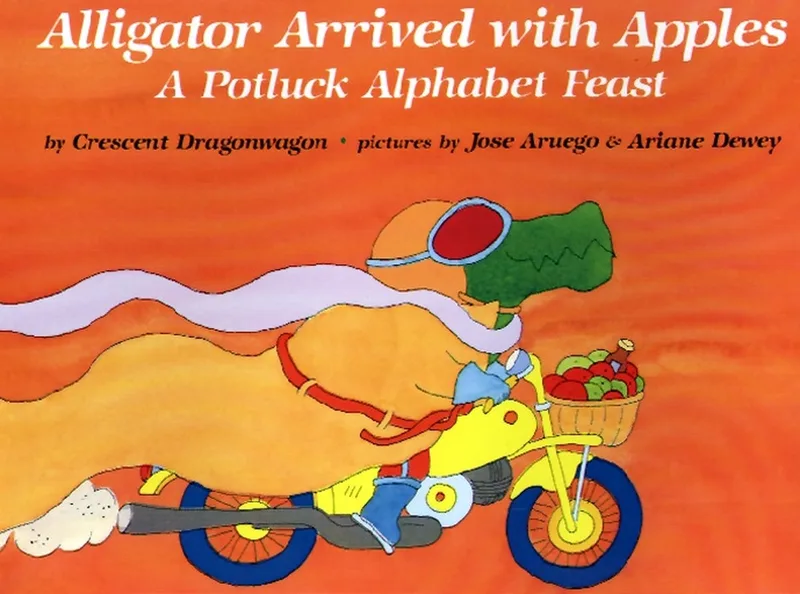 Alligator Arrived with Apples von Simon & Schuster – Buchfoto