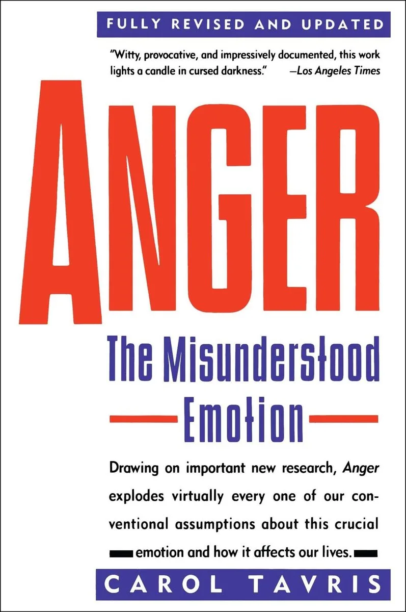Anger: The Misunderstood Emotion de Simon & Schuster – photo du livre