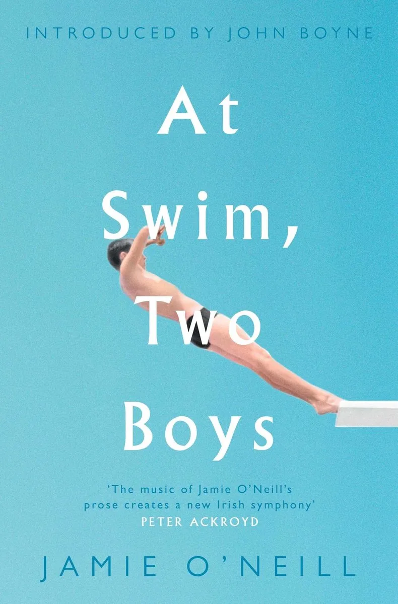 At Swim, Two Boys fra Simon & Schuster – billede af bogen