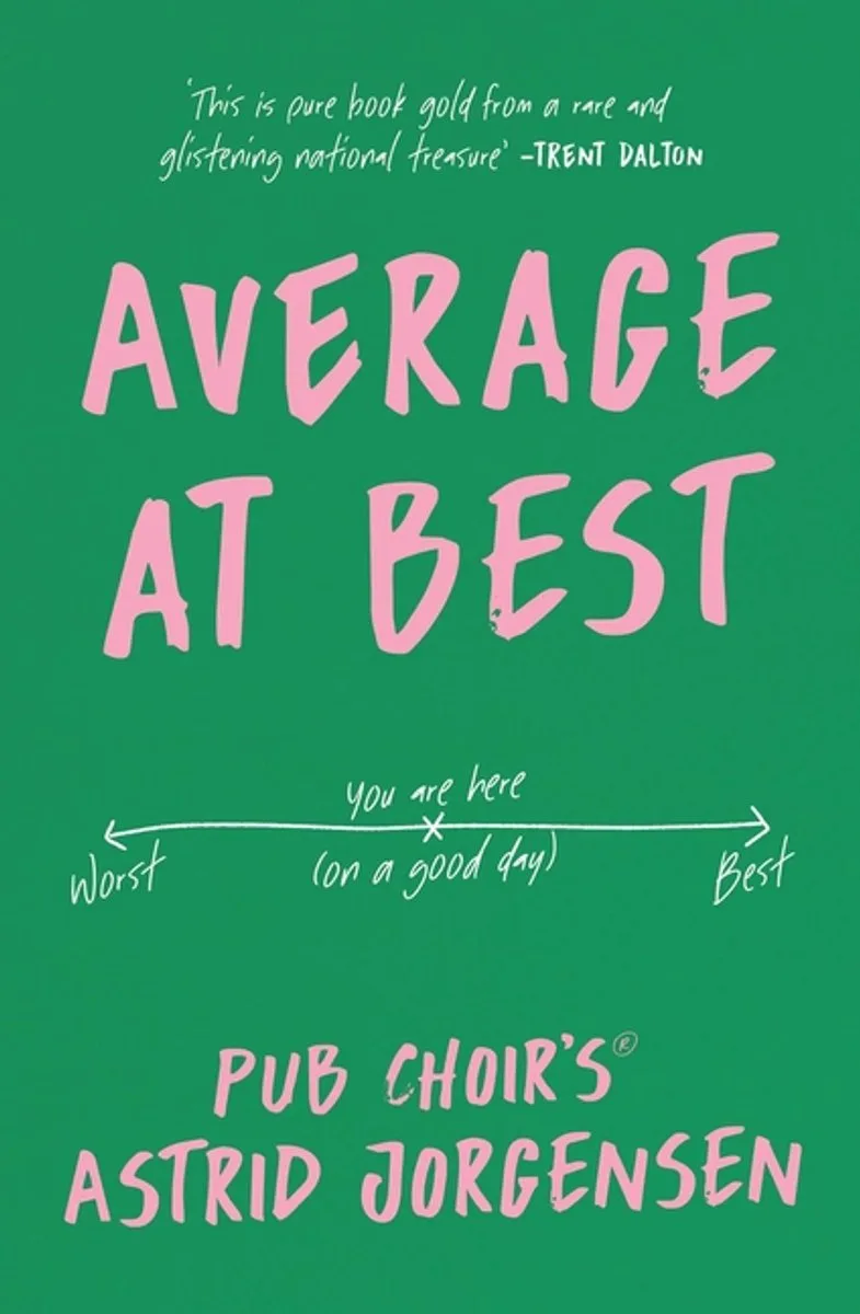 Average at Best fra Simon & Schuster – billede af bogen