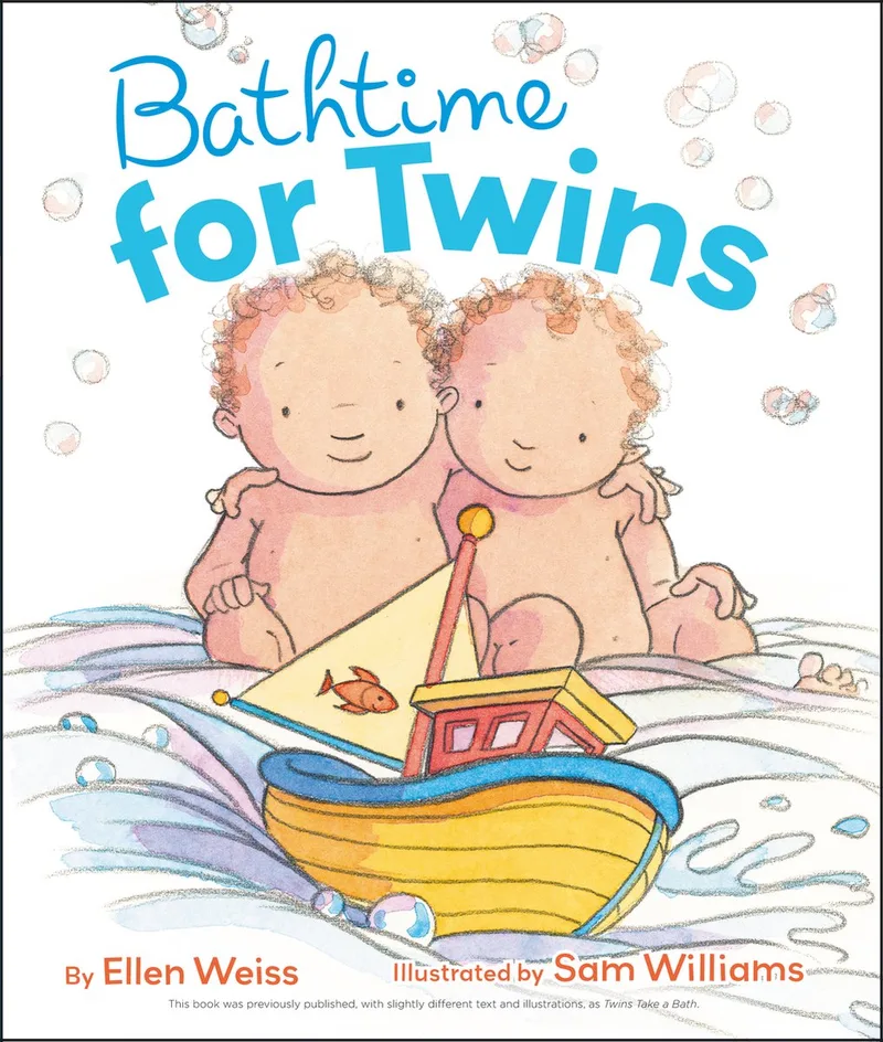 Bathtime for Twins de Simon & Schuster – photo du livre