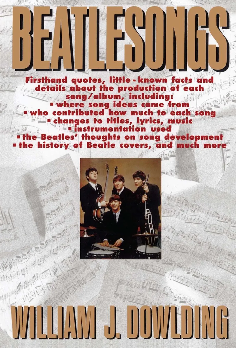 Beatlesongs de Simon & Schuster – photo du livre