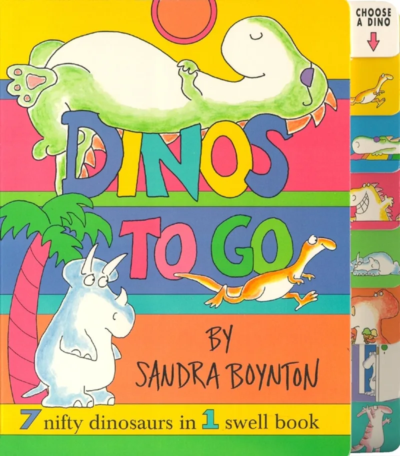 Dinos to Go von Simon & Schuster – Buchfoto