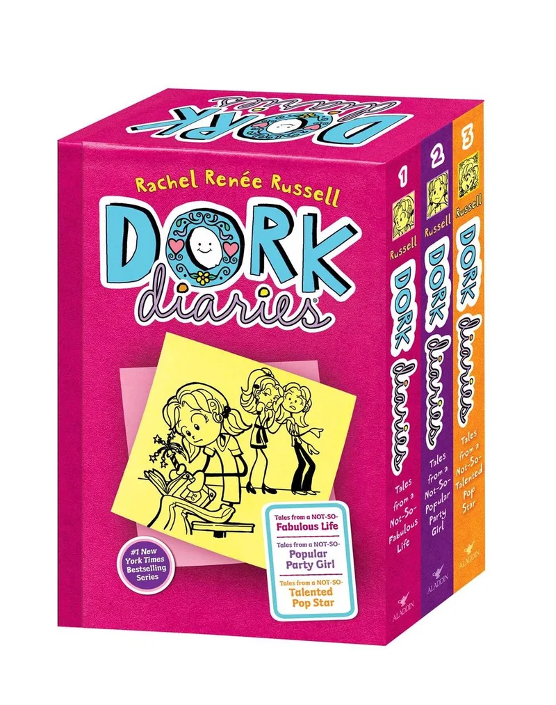 Dork Diaries Box Set Book 1 3 van Simon & Schuster – boekfoto
