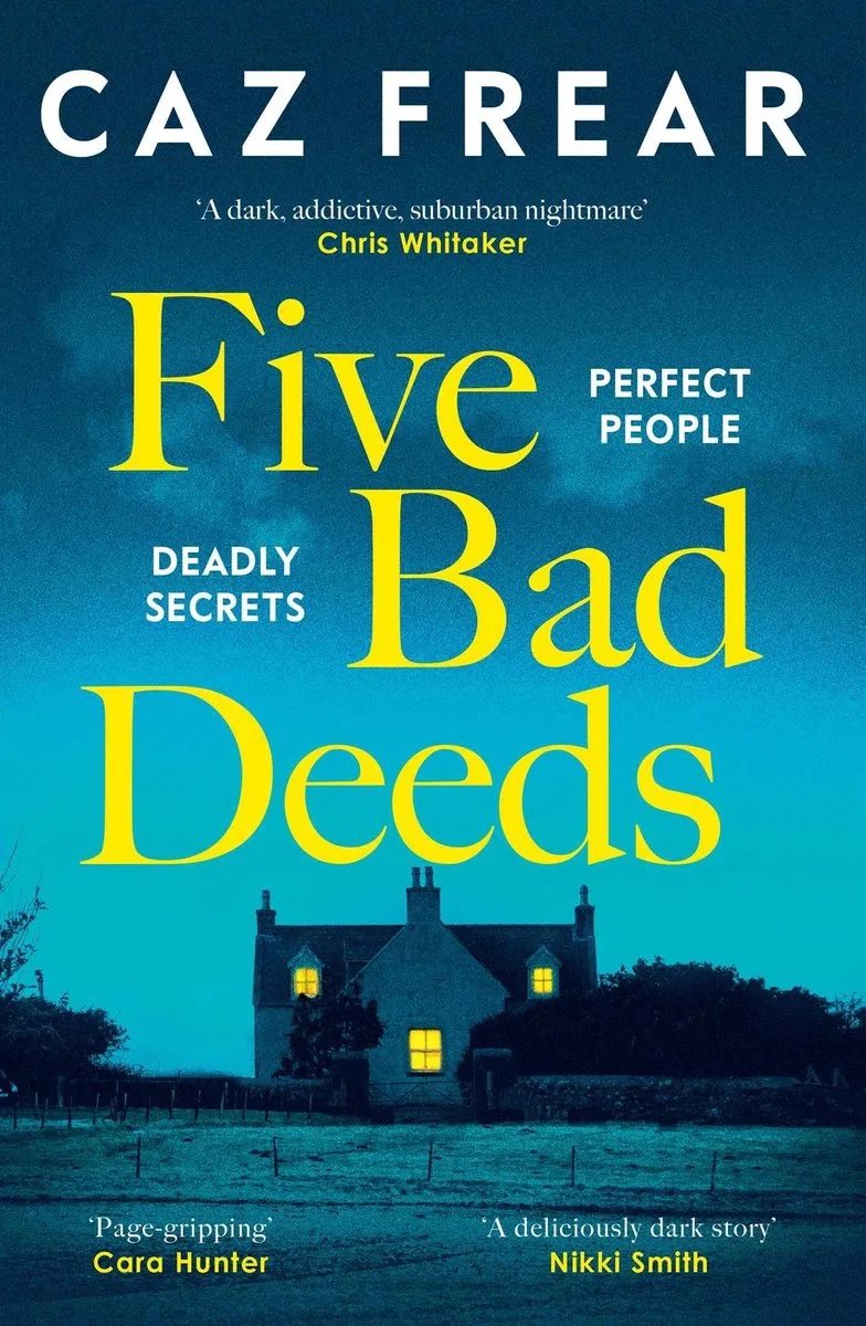 Five Bad Deeds från Simon & Schuster – bokbild