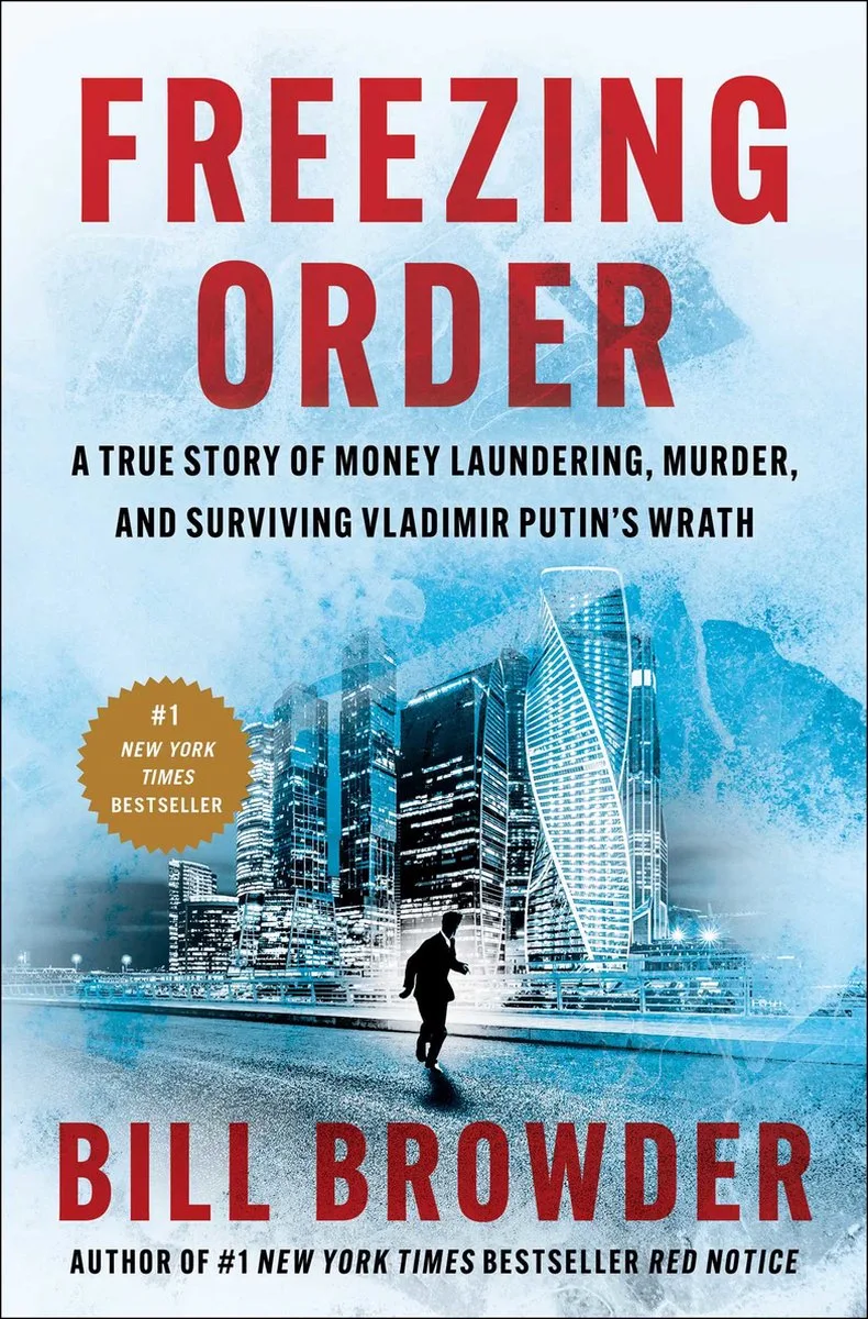 Freezing Order van Simon & Schuster – boekfoto