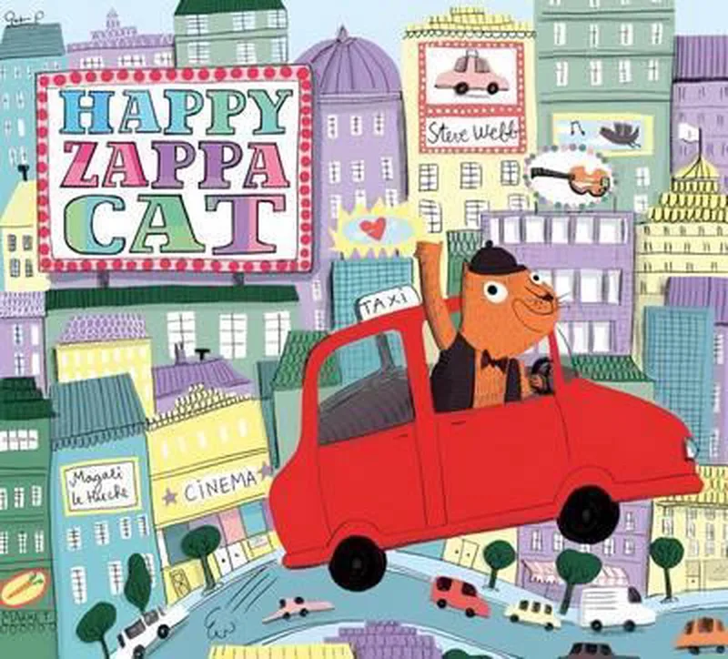 Happy Zappa Cat von Simon & Schuster – Buchfoto