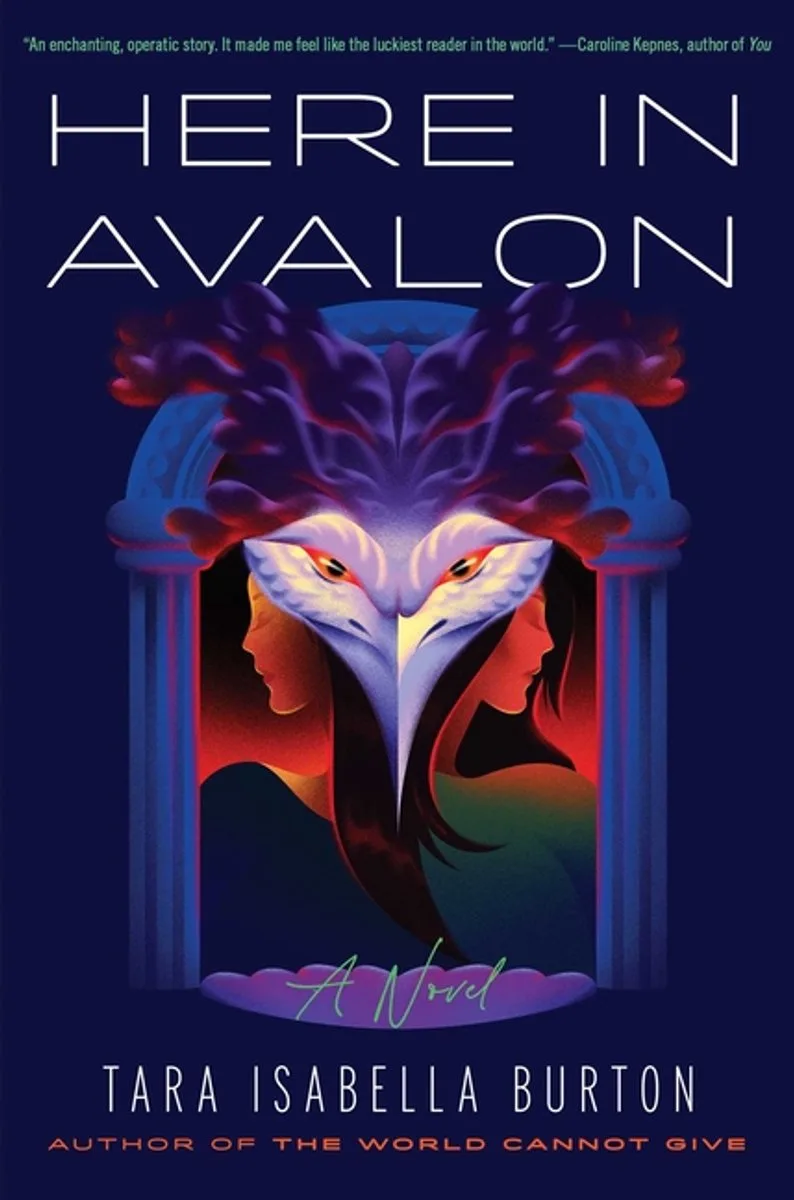 Here in Avalon van Simon & Schuster – boekfoto