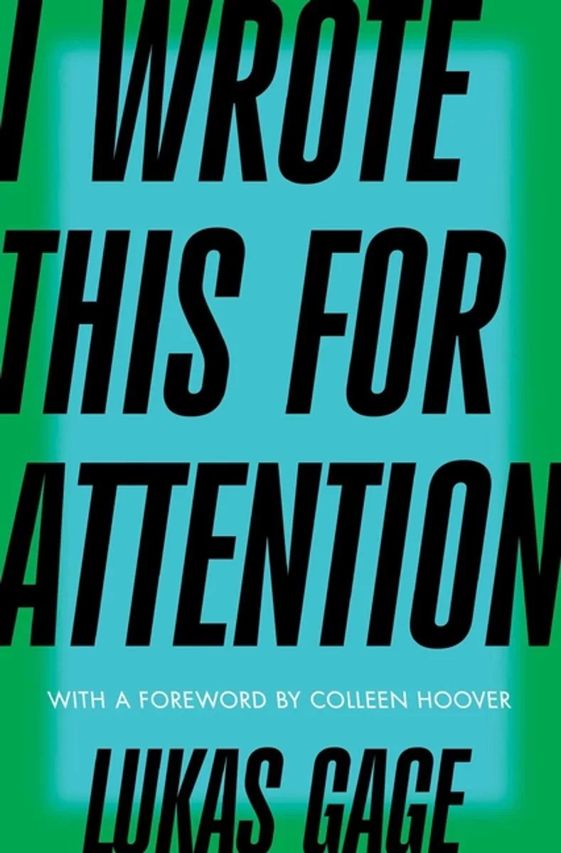 I Wrote This for Attention von Simon & Schuster – Buchfoto