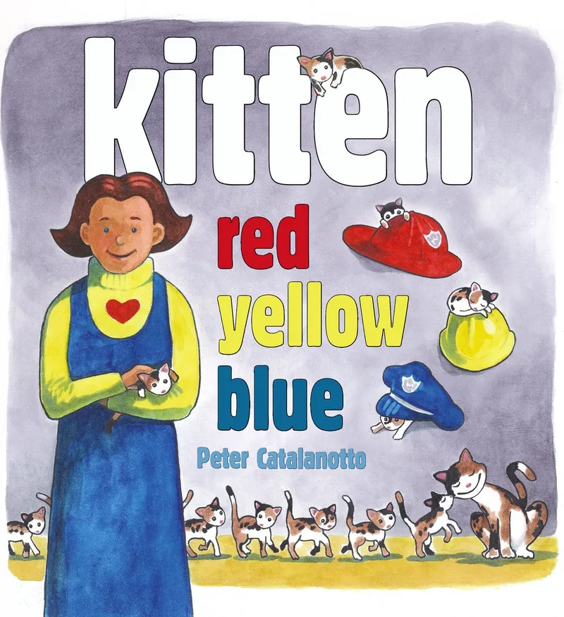Kitten Red, Yellow, Blue von Simon & Schuster – Buchfoto