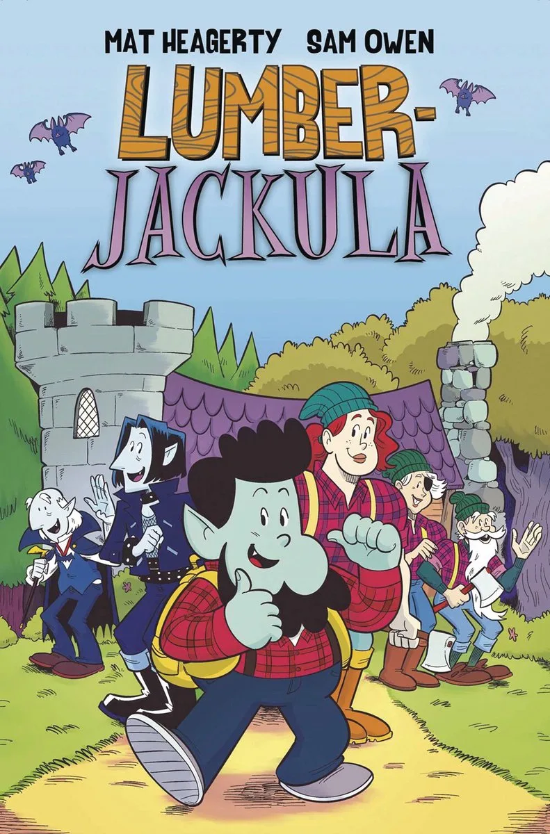 Lumberjackula van Simon & Schuster – boekfoto