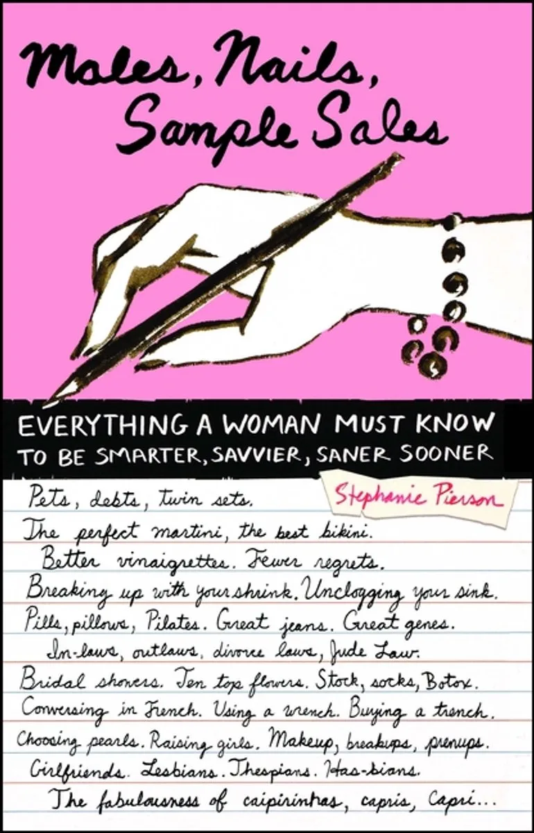 Males, Nails, Sample Sales de Simon & Schuster – photo du livre