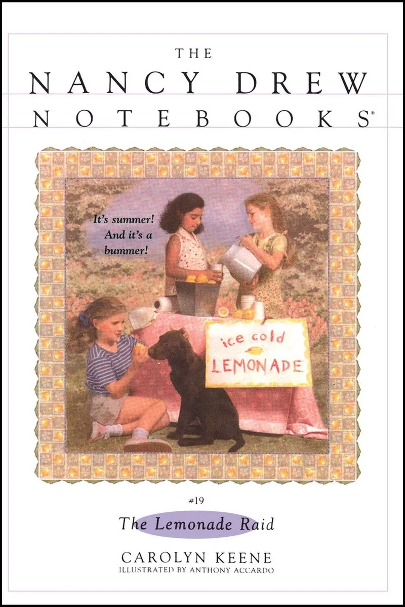Nancy Drew Notebooks-The Lemonade Raid von Simon & Schuster – Buchfoto