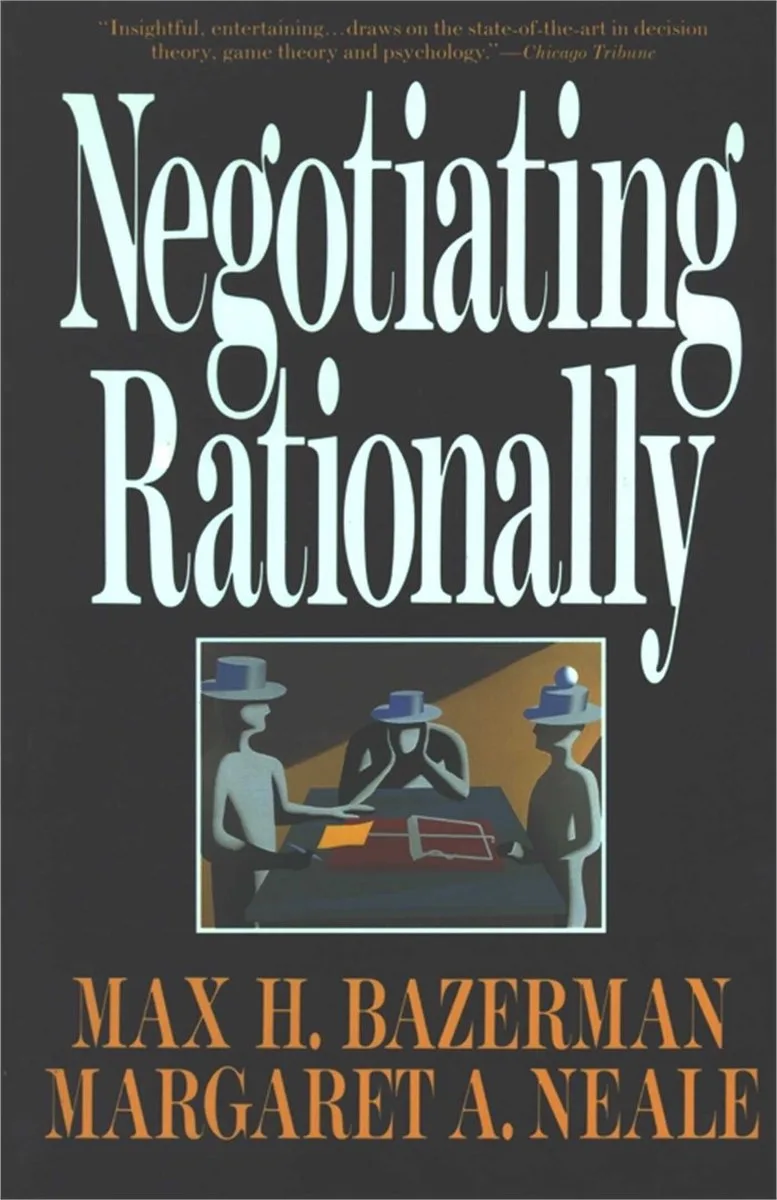 Negotiating Rationally von Simon & Schuster – Buchfoto
