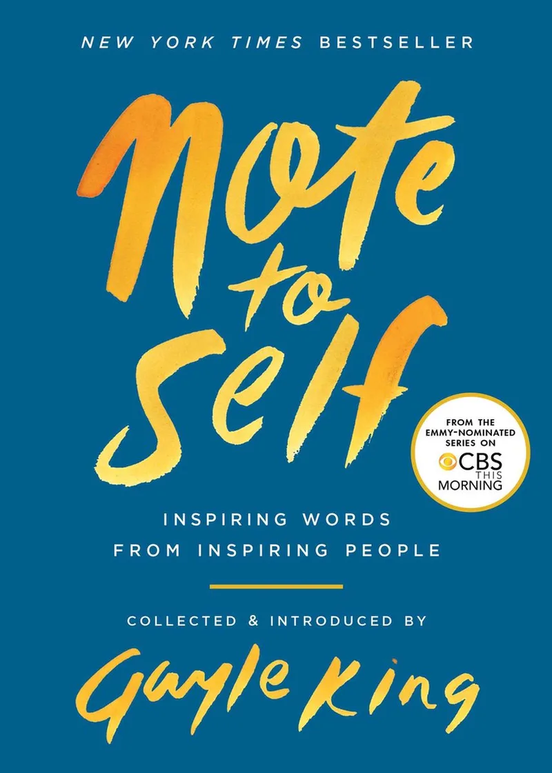 Note to Self de Simon & Schuster – photo du livre