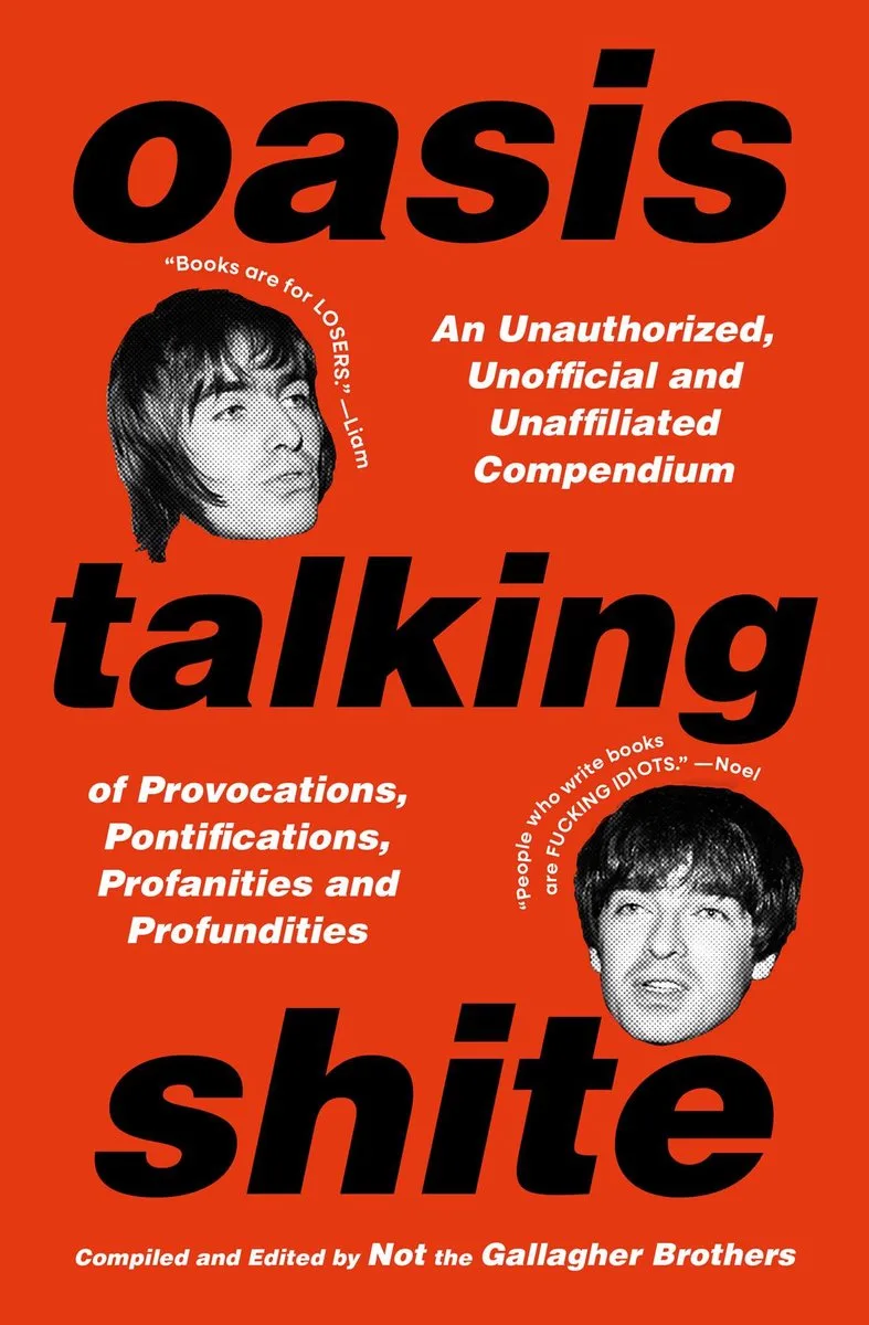Oasis Talking Shite von Simon & Schuster – Buchfoto