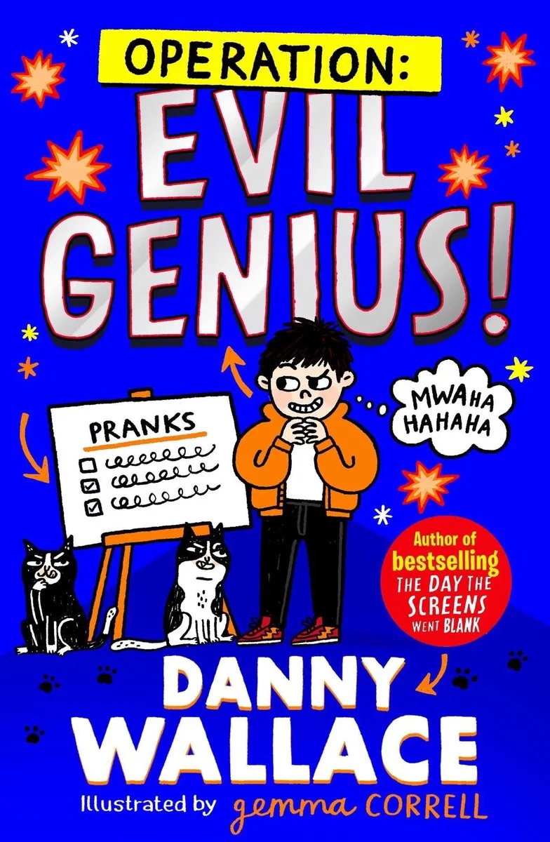 Operation: Evil Genius von Simon & Schuster – Buchfoto