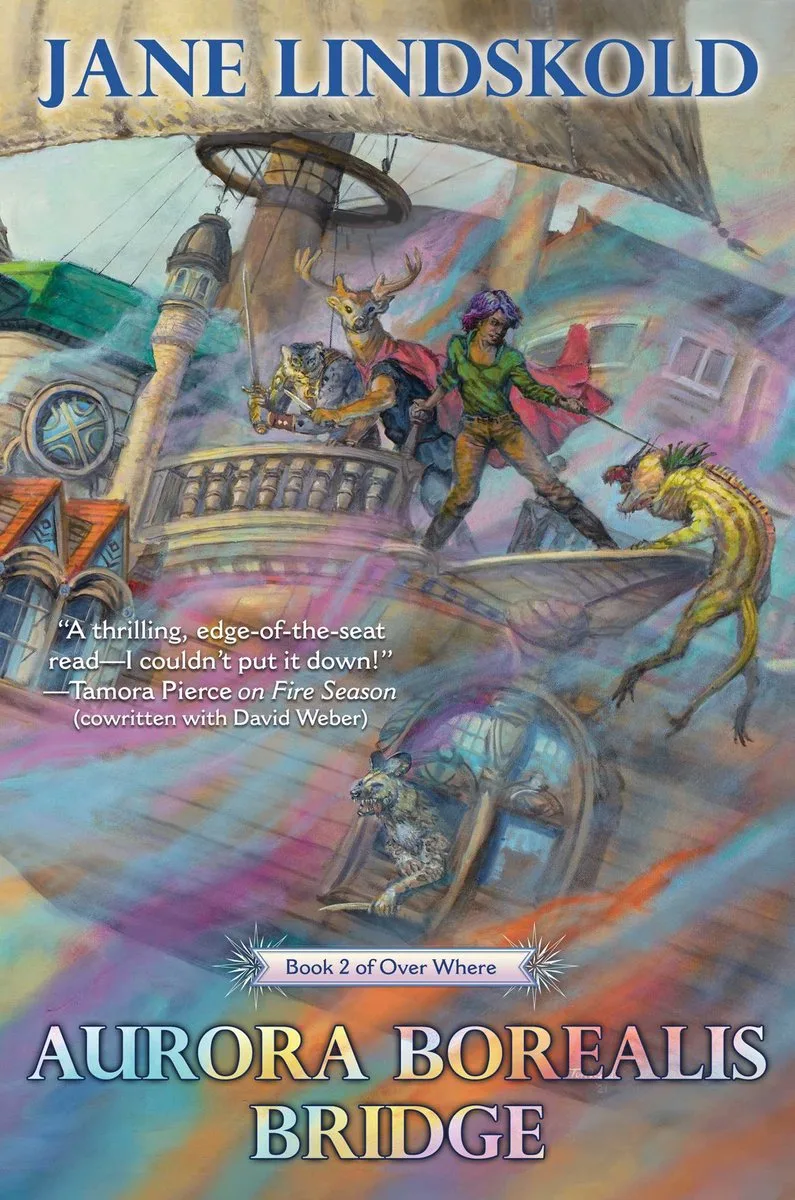 Over Where- Aurora Borealis Bridge von Simon & Schuster – Buchfoto