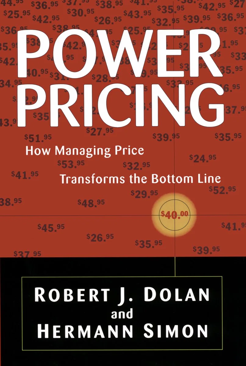 Power Pricing de Simon & Schuster – photo du livre
